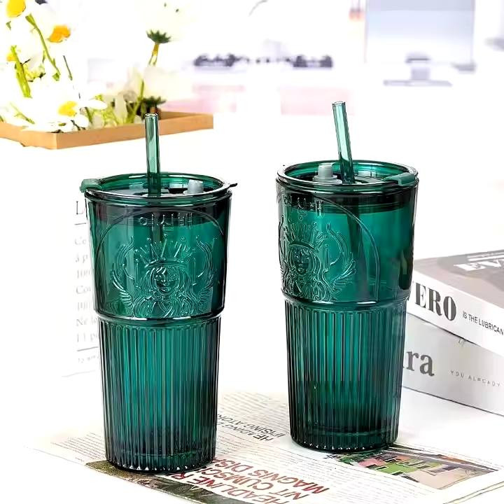 ماگ اسموتی استارباکس شیشه ای