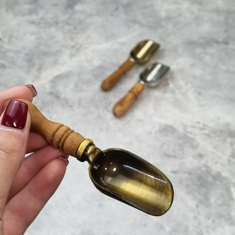 پیمانه ادویه دسته چوب