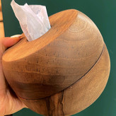 جای دستمال کاغذی چوبی مگنتی